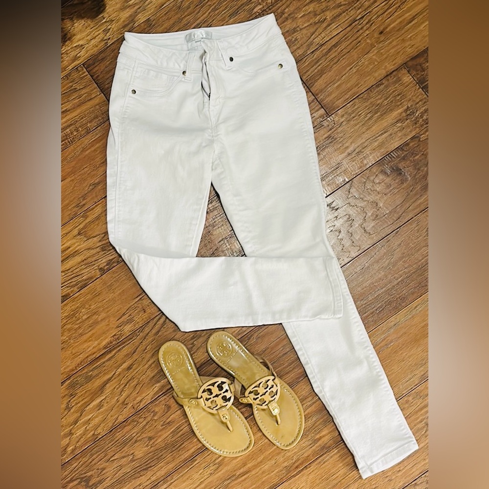 1822 white skinny jeans